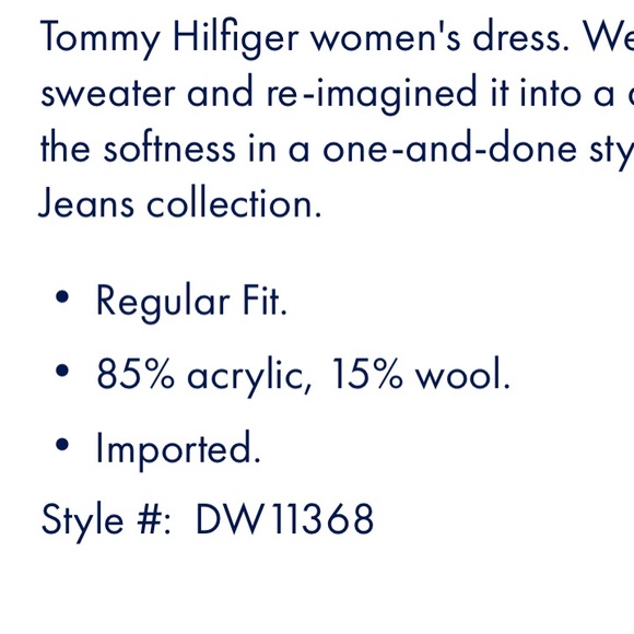 Tommy color block ribbed dress XXS - Picture 6 of 6